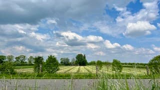 En dan komt ook weer de zon even tevoorschijn 