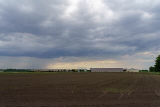 Noodweer boven Nieuw-Weerdinge