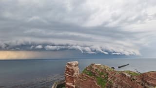 Rolwolk Helgoland
