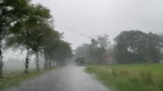 Regen regen en nog meer regen 