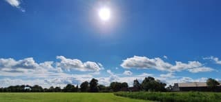 Stralende zon