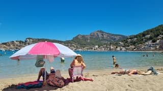Warm zomerweer op Mallorca