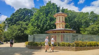 Heerlijk weer om het park Thabor te bezoeken 