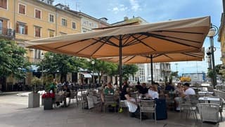 Vanmiddag weer volop zon in Rijeka