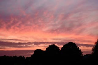 Zonsondergang in Opperdoers