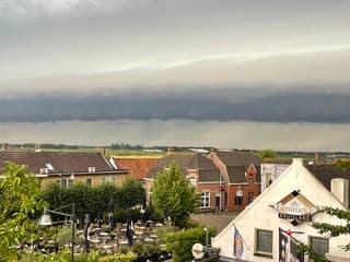 Onweer op komst in Kruisland