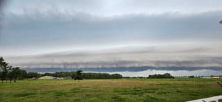 Shelfcloud in Lepelstraat Noord-Brabant 