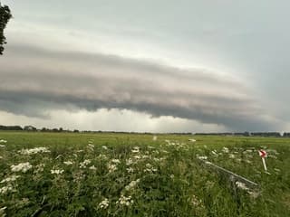 Onweer nadert Mijdrecht