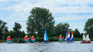 Genoeg wind om te leren zeilen /  zeilschool
