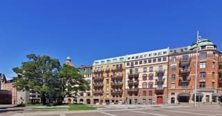 Mooie blauw bij een graad of 24 in Göteborg. De hitte in Nederland ontvlucht 