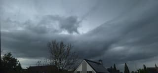 donkere lucht