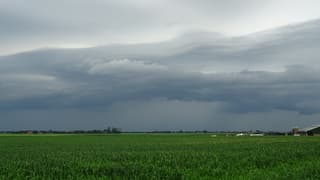Mooie shelfcloud 