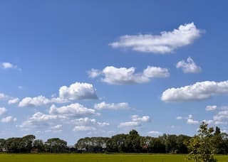 Prachtig wolkendek