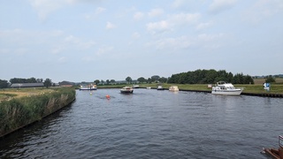 Zomers weer langs de Eem bij Amersfoort 