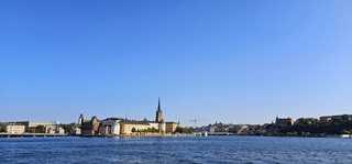 Een helder blauwe lucht