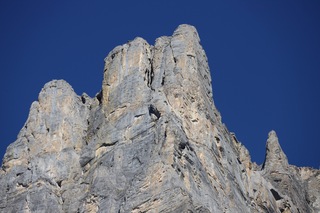 Strak blauw in Zwitserse Alpen 