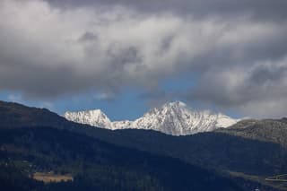 Zo helder dat je de besneeuwde toppen ziet