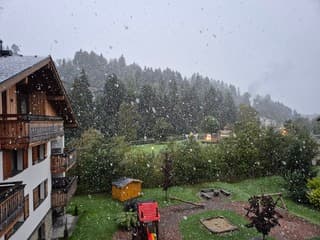 Sneeuwgrens daalt verder in de Alpen.