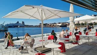 Oslo zonnig en zacht.