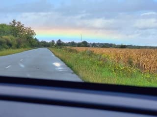 Horizontale "regenboog"