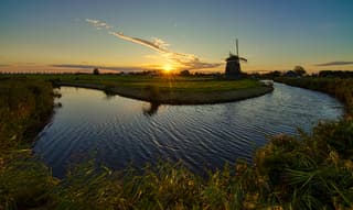 De dag begon met zon