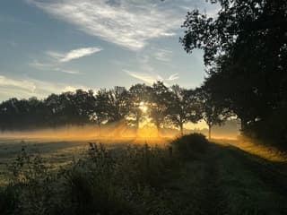 Prachtige zonsopkomst 