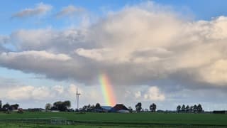 Regenboog Ferwoude Friesland