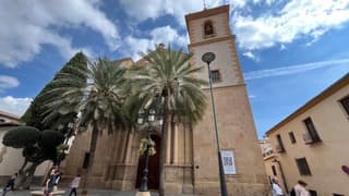 Kerk in Lorca. 