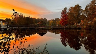 Mooi zonsopkomst in Limburg