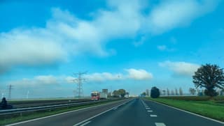 Eindelijk normaal zicht onderweg bij Stampersgat 