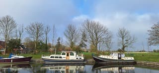 Bewolking boven de provincie Groningen vanmiddag 