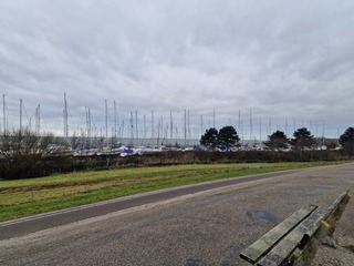 Grijs en kille wind