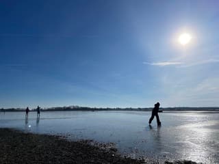 Schaatspret op Ryptjerkerpolder 11:00 uur