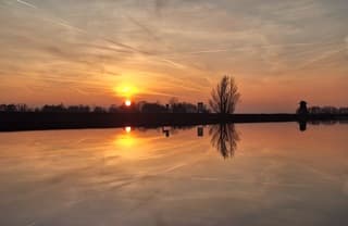 Mooie zonsondergang ?