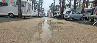 Nog steeds regen in Spanje