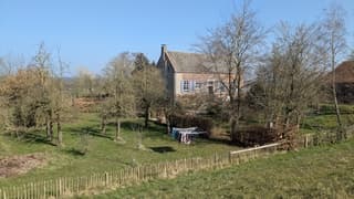 Was hangt buiten te drogen in perfect weer