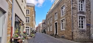 Een mooie dag om even te wandelen door het oude stadsgedeelte van Stolberg 