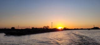 Zonsondergang 