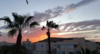 Zonsondergang op Ibiza 