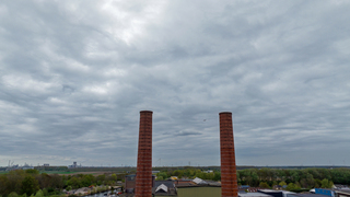 Zon probeert door te komen