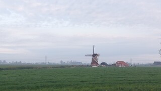 Mooie maar frisse ochtend 