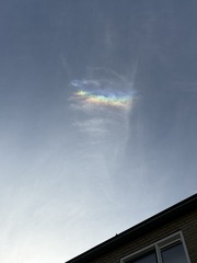 Iets bijzonders boven ons huis 