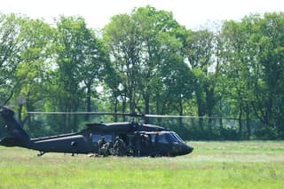 20240514 Helicopter oefening FalconSpring  nabij Oudemolen