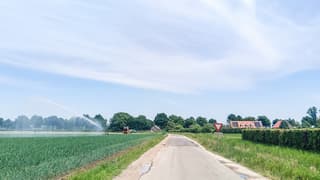 Vandaag veel sluierbewolking