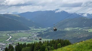 St Johann in Tirol bewolkt en regenfront net gehad, komende dagen beter weer.... 