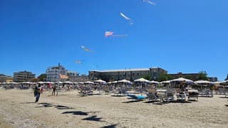 Strak blauw en 28 graden in Italië 