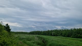 Onweersbui boven Jutland 