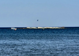 Het koelt af op Rhodos,  nu om 17:30 nog slechts 29 graden 