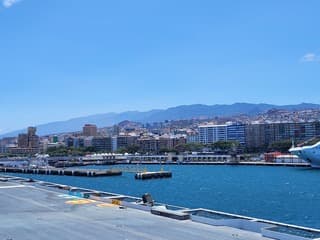 Blik op Santa Cruz de Tenerife