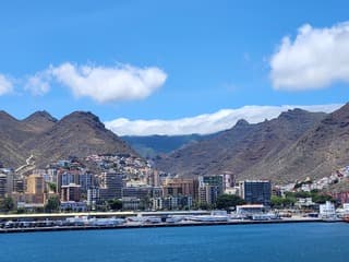Blik op Santa Cruz de Tenerife